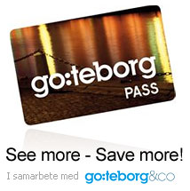Experience Goteborg with the Goteborg Pass.