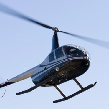 Flyg helikopter över Göteborg