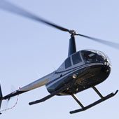 Helikopter &ouml;ver G&ouml;teborg