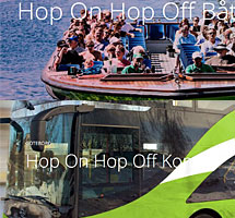 Hop on/off i Göteborg kombi