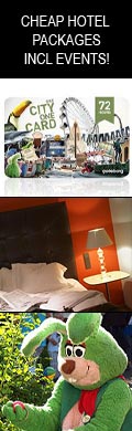 Cheap Gothenburg hotel packages including fun events.