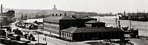 Tullhuset i G&ouml;teborg idag Emigranternas Hus.