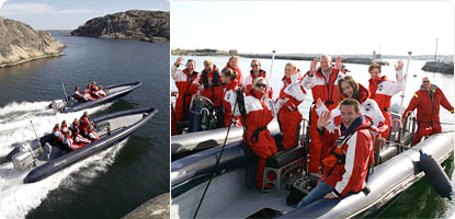 RIB b�t till Vinga