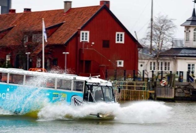 Boka Amfibiebuss i Göteborg