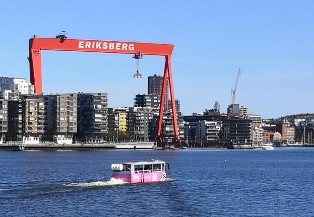 Boka en tur med amfibiebuss i sommar i Göteborg