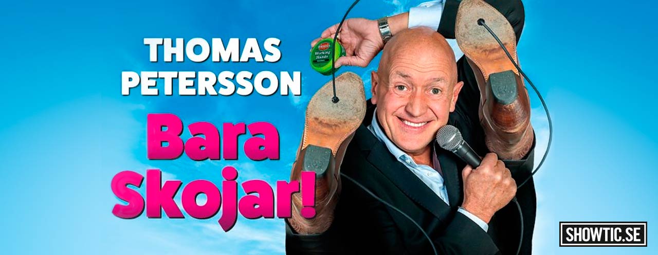 Köp biljetter till Thomas Petersson - Bara skojar 2023