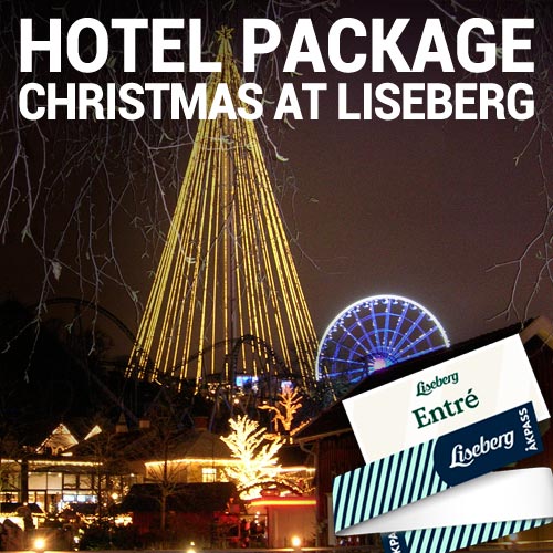 Book hotel package Christmas at Liseberg in Gothenburg 2025