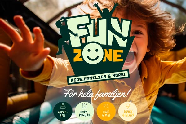 Besök Eriksberg Fun Zone under sportlovet 2026 i Göteborg