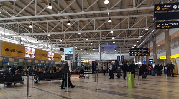 Airport in Gothenburg