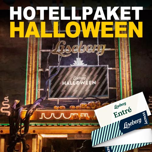 Boka Halloween på Liseberg hotellpaket i Göteborg 2025