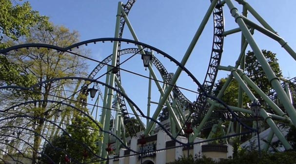 Helix berg och dalbana Liseberg