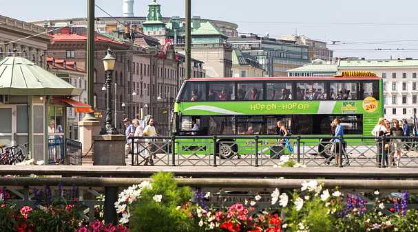 Free travel by buss in Gothenburg