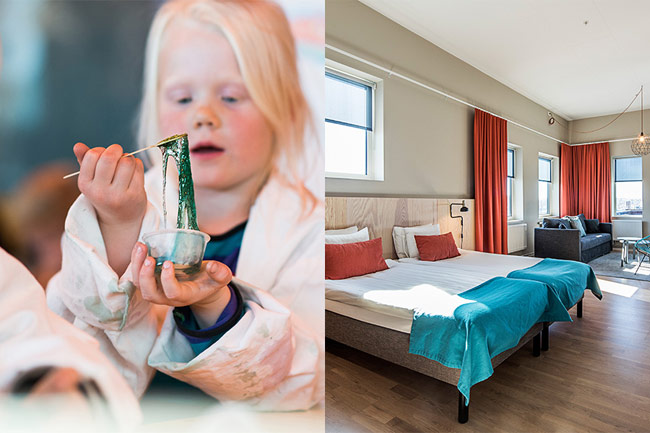 Höstlovspaket med gratis inträde till Universeum hos Kviberg Park Hotell