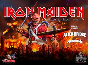 Boka Iron Maiden biljetter