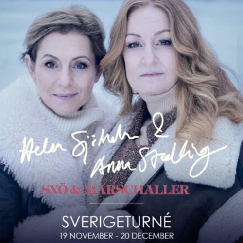 Boka Helen Sjöholm och Anna Stadling julshow