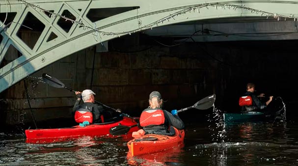 Paddla kajak i Göteborg med Go City Gothenburg Pass