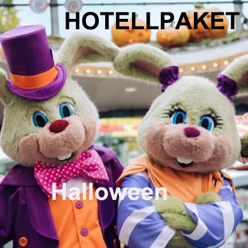 Boka Kaninlandet under Halloween på Liseberg hotellpaket i Göteborg 2025