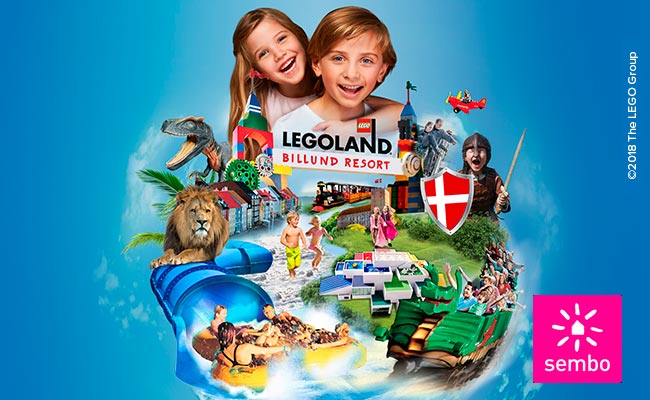 Legoland Billund Danmark från Göteborg med färja