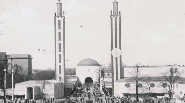 Liseberg Minareter Göteborg under 1923 års jubileumsutställningen