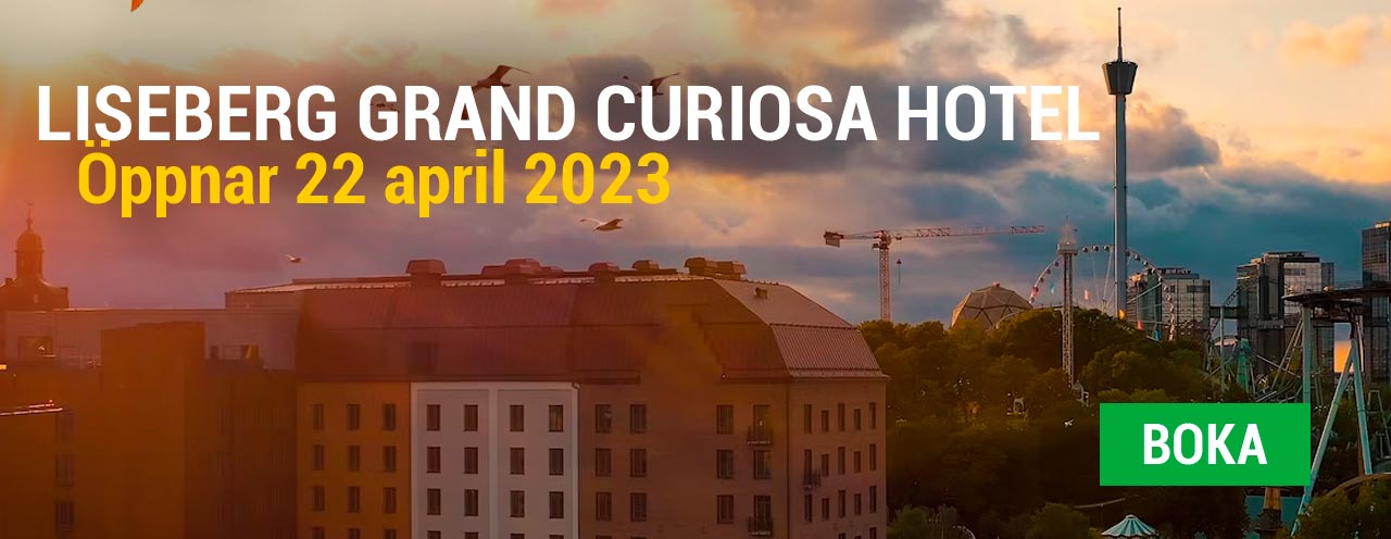Boka Liseberg Grand Curiosa Hotel i Göteborg