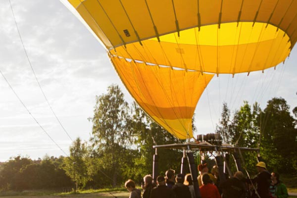 Luftballong över Göteborg