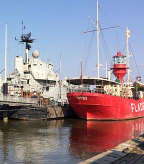 Maritiam nära Barken Viking Göteborg