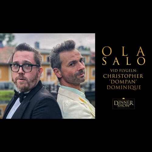 Ola Salo Dinnershow på Kajskjul 8 i Göteborg 2023