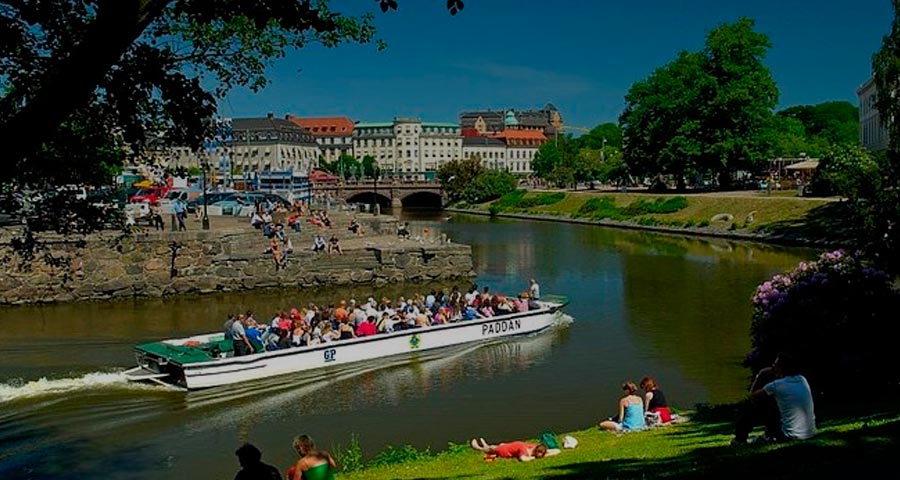 Åk med Paddan genom Göteborgs kanaler