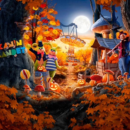 Gå på Halloween på Liseberg under höstlovet i Göteborg 2026