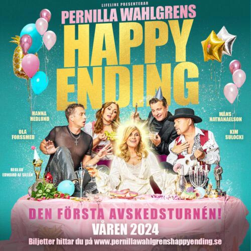 Boka Pernilla Wahlgren - Happy Ending i Göteborg