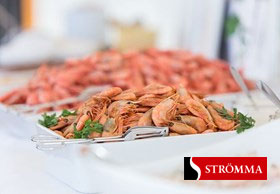 Shrimp and Salmon Cruise in Gothenburg