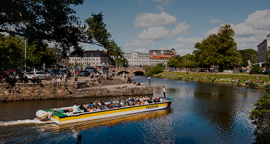 Åk med Paddan i Göteborgs kanaler
