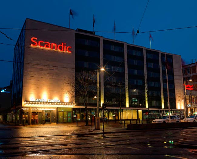 Bo på Scandic Europa i Göteborg