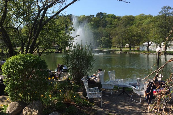 Slottskogen green park in Gothenburg