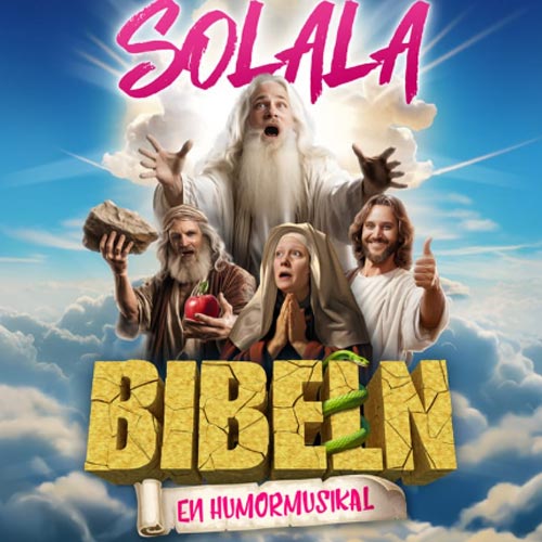 Boka BIBELN - EN HUMORMUSIKAL Kajskjul 8 i Göteborg