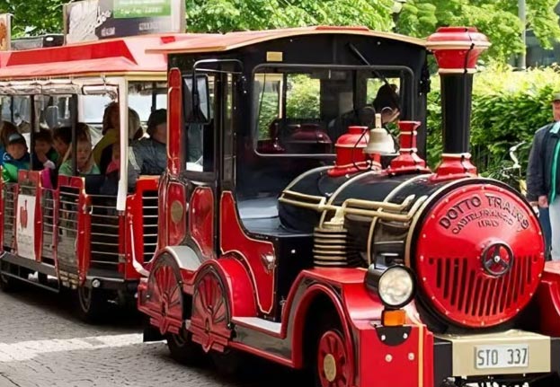 Tåget Stinsen med guide i Göteborg