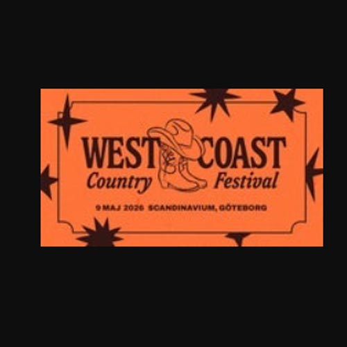 Boka West Coast Country Festival 2026 i Göteborg